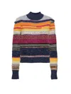 Chloé Women's Pullover Sweater | Size Medium | Chc22amp046209cb In Multicolor 2