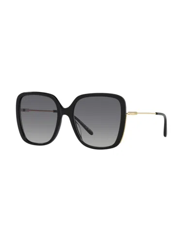 Chloé Women's Rectangle Sunglasses, Ch0173s 6n000487 In Black