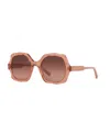 Chloé Women's Rectangle Sunglasses, Ch0226s 6n000524 In Brown
