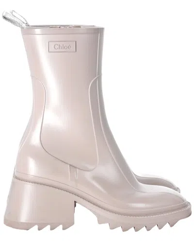 Pre-owned Chloé Women's Rubber Betty Rain Boot (authentic Pre-loved)