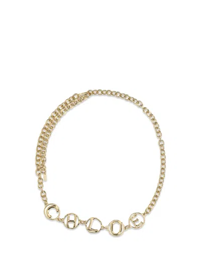 CHLOÉ CHLOÉ WOMEN SCRIPT JEWEL BELT