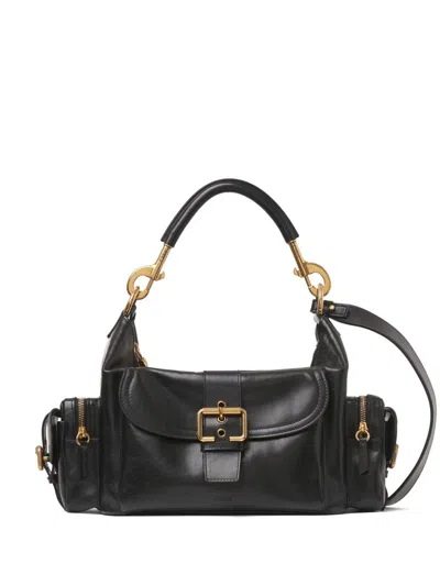 CHLOÉ CHLOE WOMEN SHINY LEATHER CAMERA BAG