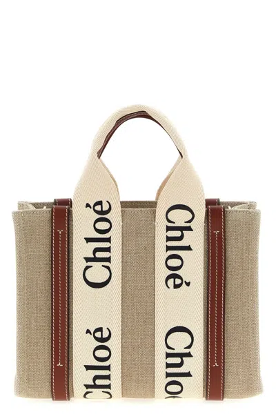 CHLOÉ CHLOÉ WOMEN SHOPPING 'WOODY SMALL'