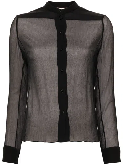 CHLOÉ CHLOE WOMEN SILK CREPON SHIRT