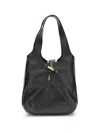Chloé Balloon Small Grained Leather Bag In Black