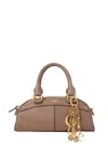 Chloé Small Bowling Top Handle Bag In Gray