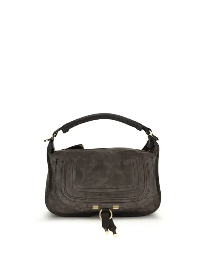Chloé Women Small Marcie Shoulder Bag In Brown