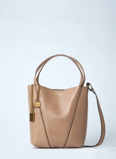Chloé Women Small Spin Handbag In White