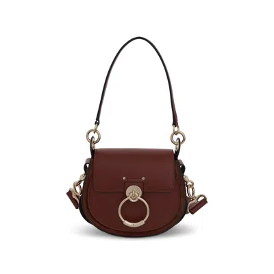 Chloé Women's Small Tess Bag In Sepia Brown