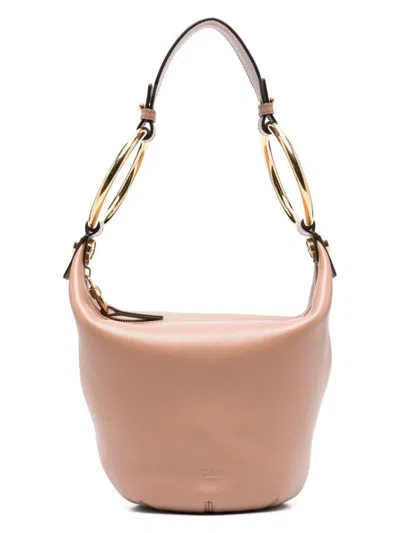 CHLOÉ WOMEN'S SMALL WOODROSE LEATHER BRACELET BAG