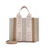 Chloé Women's Small Woody Tote Bag In Blushybeig