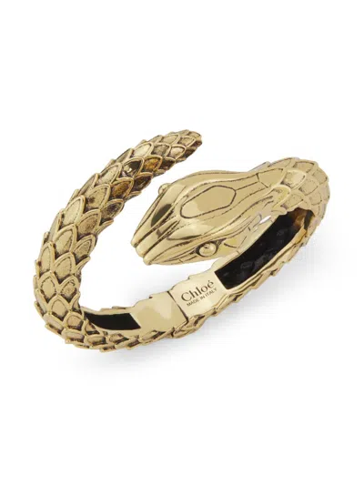Chloé Women's Snake Goldtone Bracelet