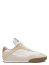 Chloé Multicolor Kick Leather And Suede Sneakers In Pink