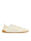 Chloé Kick Suede-trimmed Leather Sneakers In Multi
