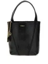 Chloé Chloè Spin Small Leather Tote Bag In Multi