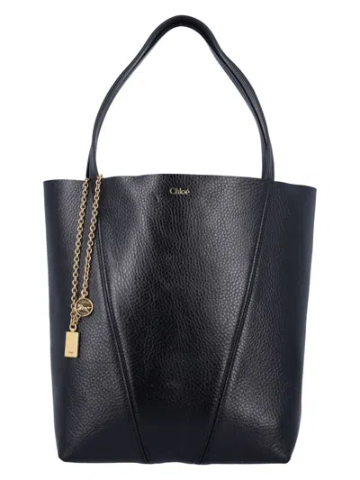 CHLOÉ WOMEN'S SPIN TOTE BAG
