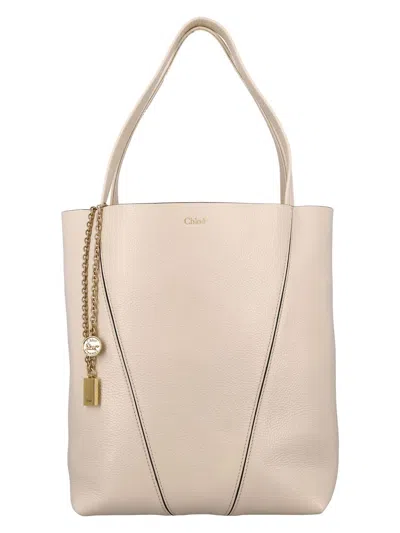 CHLOÉ WOMEN'S SPIN TOTE BAG