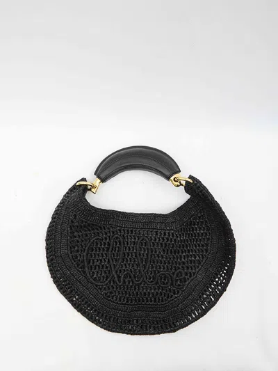Chloé Chloe Women Summer Banana Hobo Bag In Black