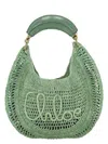 Chloé Green Made For A Woman Edition Summer Banana Bag In Tealegreen