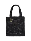 Chloé Women Summer Banana Tote Bag In Black