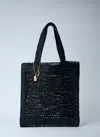 Chloé Summer Banana Woven-raffia Tote Bag