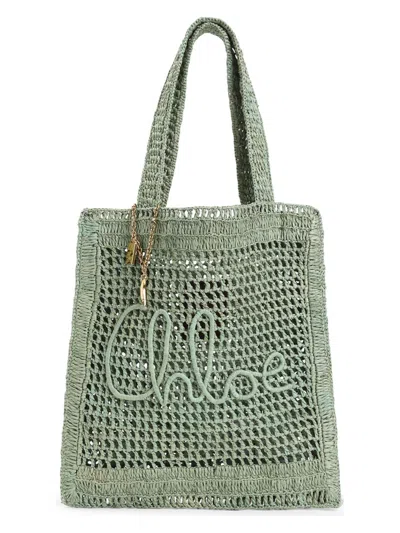 CHLOÉ WOMEN'S SUMMER BANANA TOTE BAG