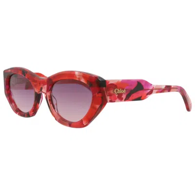 Chloé Women's Sunglasses In Red