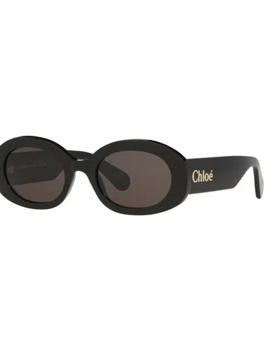 Chloé Women's Sunglasses, Ch0258s 6n000540 In Black