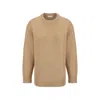 Chloé Chloe Skin Pink Cashmere Blend Oversize Sweater In Beige