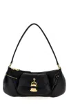Chloé The 99 Shoulder Bag In Shiny Grained Calfskin In Black