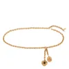 Chloé Chain And Pendant Belt Collection In Gold