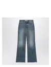 Chloé Washed-effect Flared Jeans In Blue