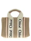 Chloé Woody Hand Bags Pink In Pink