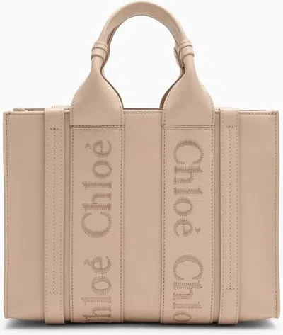 Chloé Women's Mini Woody Tote Bag In Pink