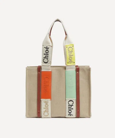 Chloé Chloe Women's Woody Multicoloured Medium Tote Bag