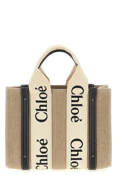 CHLOÉ CHLOÉ WOMEN 'WOODY SMALL' HANDBAG