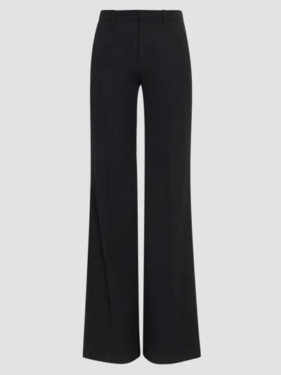 Chloé Women's Wool Flared Trousers In Black