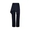Chloé Women's Wool Pants In Navy
