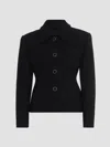 Chloé Wool-blend Jacket In Black