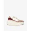 Chloé Nama Sneakers In Neutral