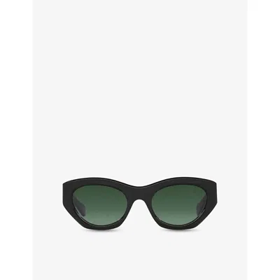 Chloé Womens 6n000523 Cat-eye Frame Acetate Sunglasses Black