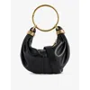 Chloé Womens Black Bracelet Hobo Mini Leather Top-handle-bag In Black