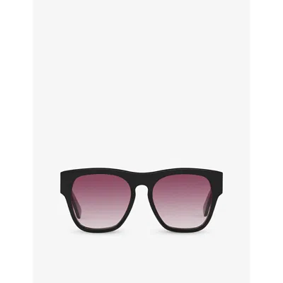 Chloé Womens Black Ch0149s Square-frame Acetate Sunglasses