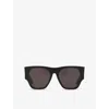 Chloé Womens Black Ch0233s Square-frame Acetate Sunglasses