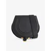 Chloé Womens Black Marcie Medium Leather Cross-body Bag