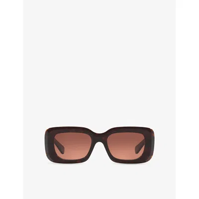 Chloé Ch0188s Square-frame Acetate Sunglasses