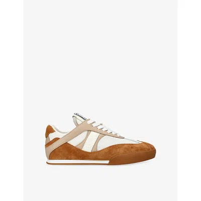 Chloé Womens Brown/oth Kick Suede Trainers Eur 41 / 8 Uk