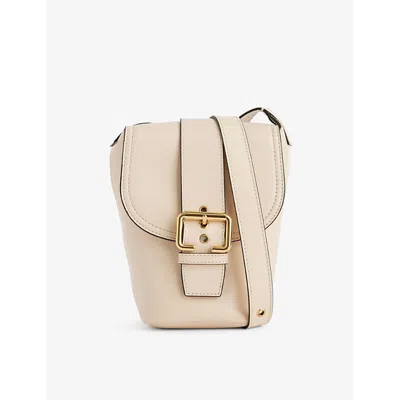 Chloé Womens Camera Leather Cross-body Bag Sweet Beige