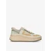 Chloé Chloè Nama Sneakers In Pale Green