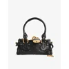 Chloé Paddington Bag In Grained Buffalo Leather In Black